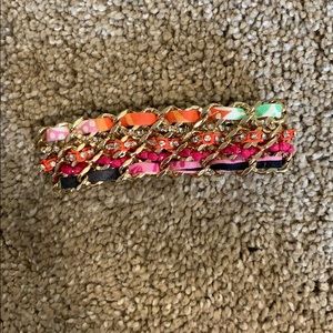 multicolored bracelet